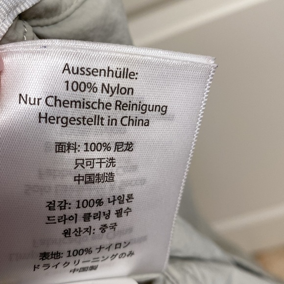 Soia & Kyo rain jacket Womens M windbreaker Anorak Lagenlook lightweight Neutral - Picture 11 of 15